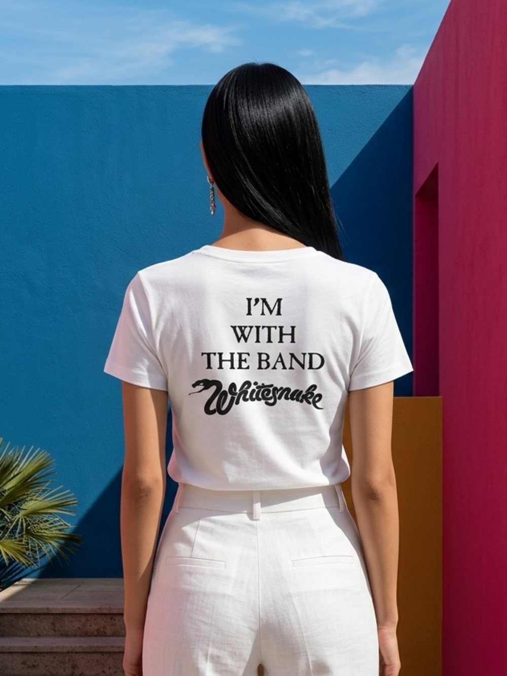 📣2015 I 💜 Whitesnake🎶 I'm With The Band Concert Tour T 👕🆕 SZ XXL Runs Small - Picture 5 of 9